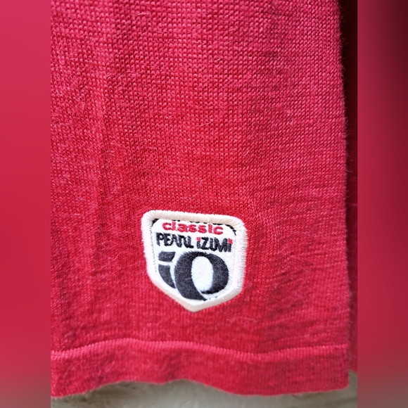 Pearl Izumi P.R.O. 1/2 Zip L/S Wool Blend Jersey Cycling Top- L - Picture 5 of 6